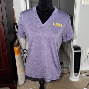 Purple LSU Women's Top